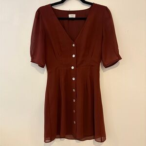 Wilfred Button-Down Dress